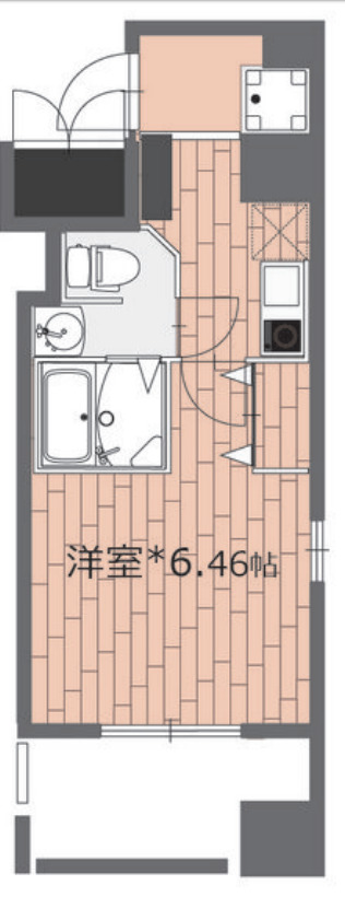 2階の間取り図