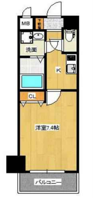 7階の間取り図