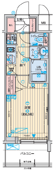 5階の間取り図