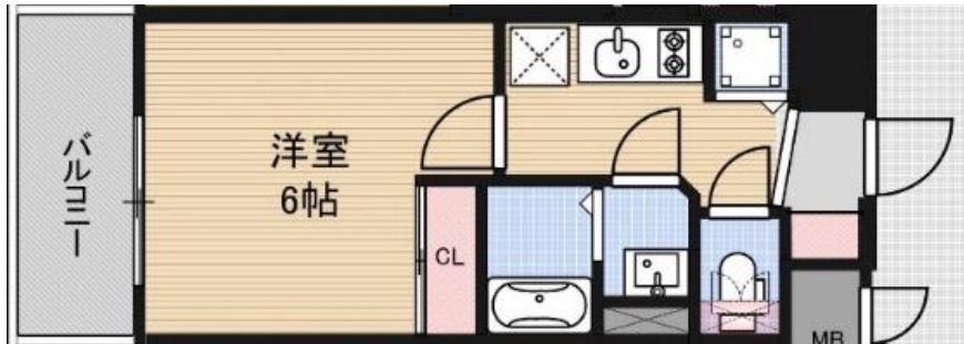 5階の間取り図