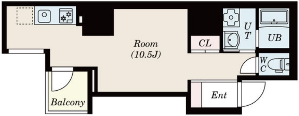 2階の間取り図