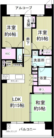 9階の間取り図