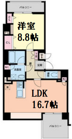 フォレステージュ北堀江