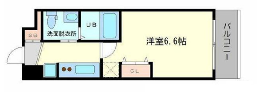 4階の間取り図