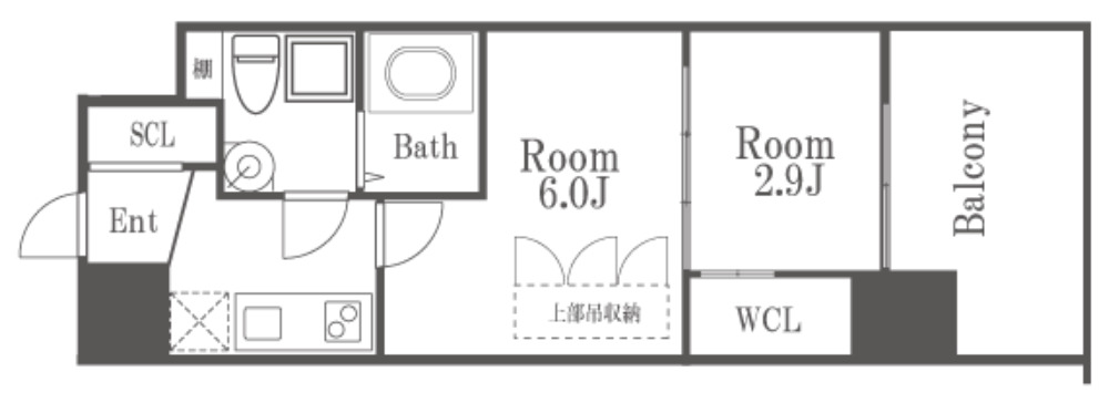 5階の間取り図