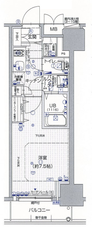 12階の間取り図