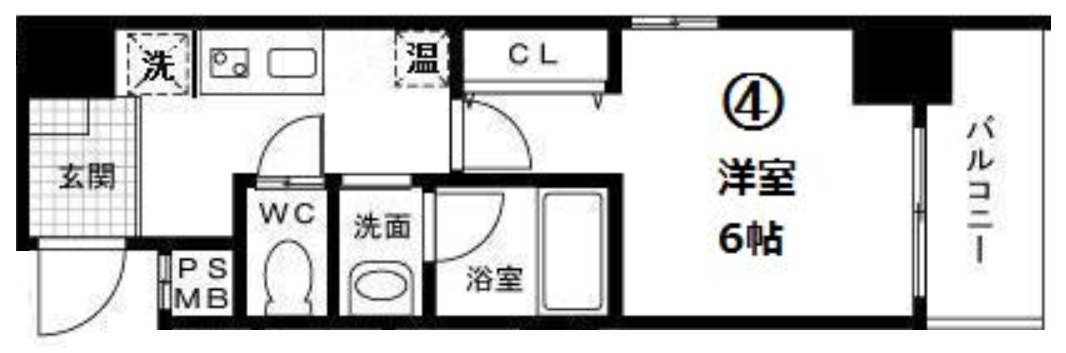 14階の間取り図