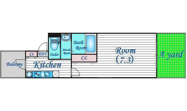 3階の間取り図