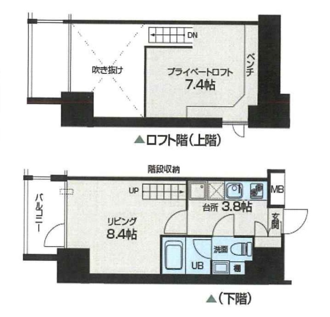 5階の間取り図