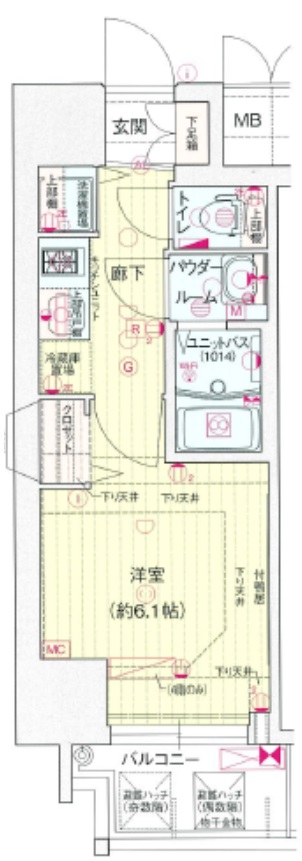 13階の間取り図