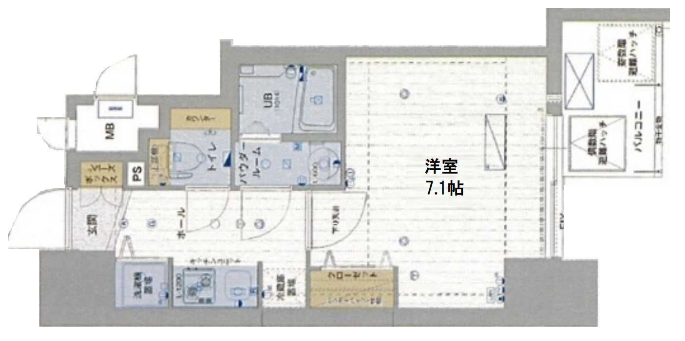 9階の間取り図