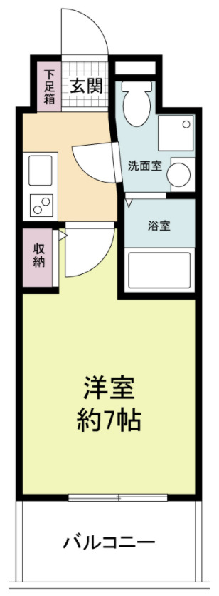 5階の間取り図