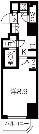 2階の間取り図