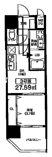 ビガーポリス412天満二丁目Ⅱ
