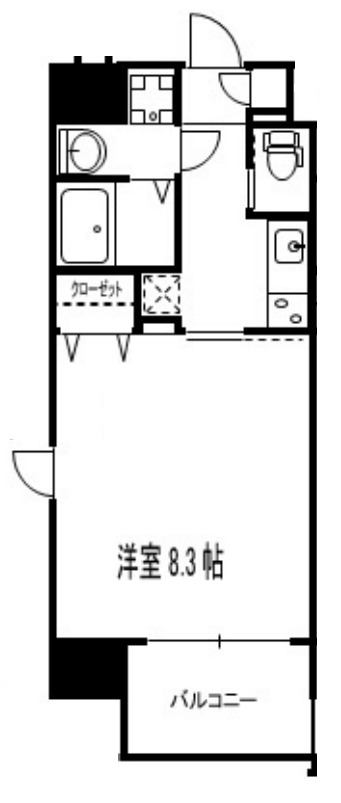 4階の間取り図
