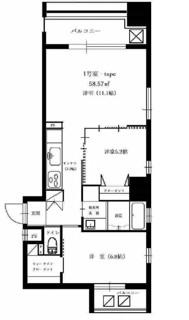  オ・ミルズ京町堀