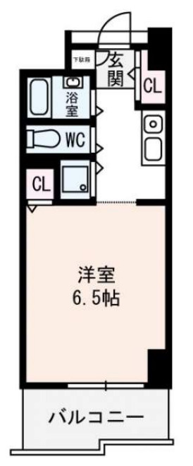 5階の間取り図