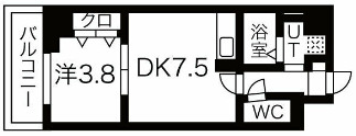 4階の間取り図