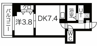 4階の間取り図