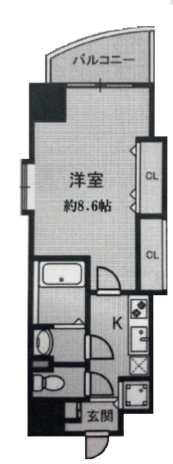 9階の間取り図