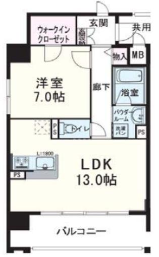 5階の間取り図