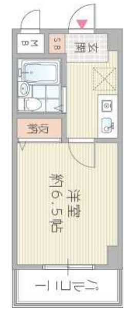 6階の間取り図