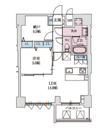 スプランディッド上本町WEST