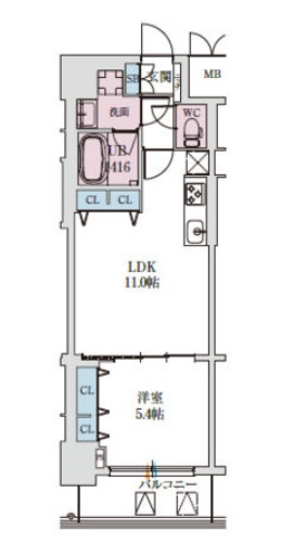 スプランディッド上本町WESTⅡ