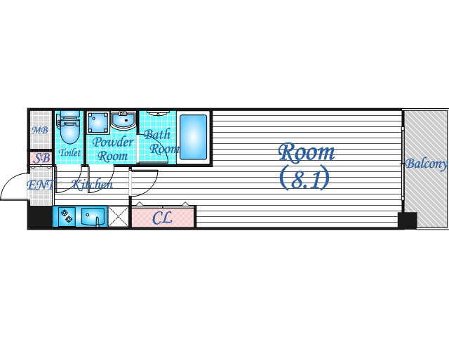 S-RESIDENCE阿波座WEST