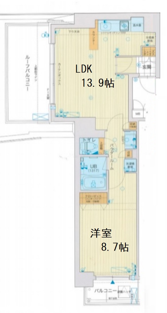 アスヴェル大阪城WESTⅡ