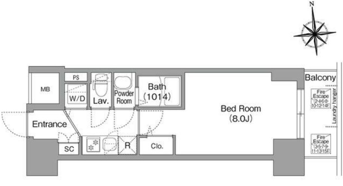 コンフォリア・リヴ谷町九丁目ソルテラス