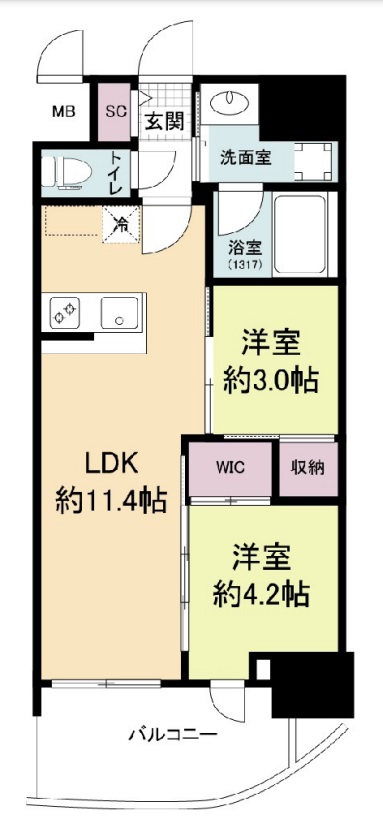 セレニテフラン梅田