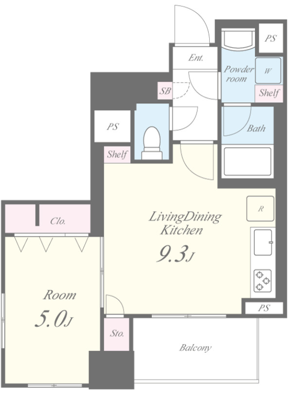 クルーヴェルチェ扇町公園