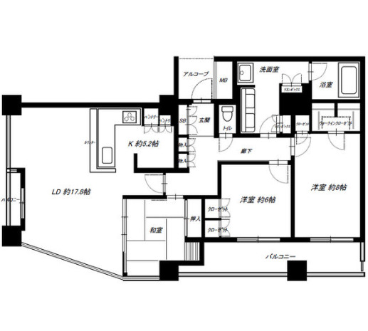 レジデンスタワー上本町