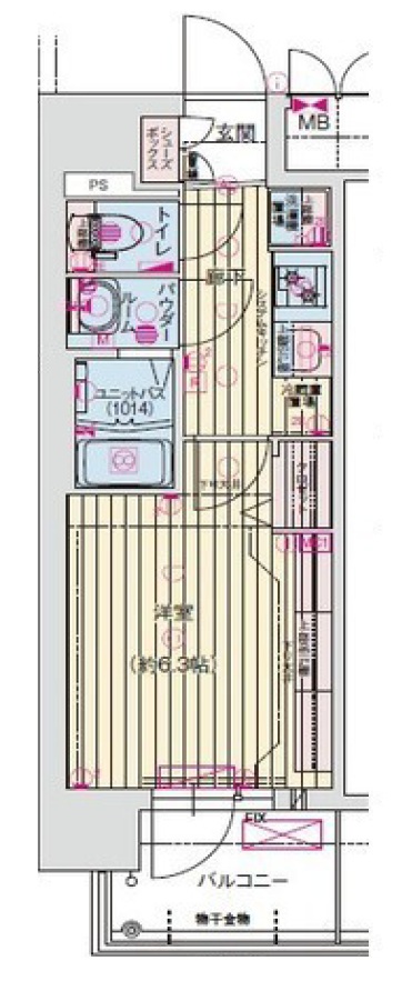 プレサンス京橋ＧＲＥＥＮ　ＹＡＲＤアルミラ