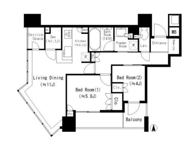 パークタワー北浜