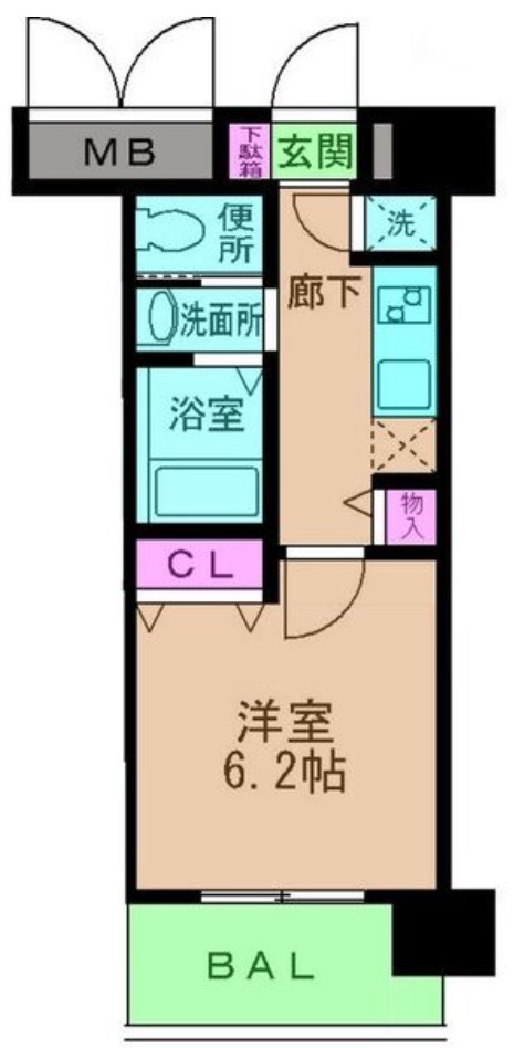 エス・キュート上本町イースト