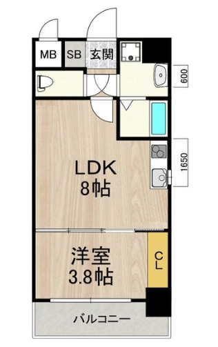 フロンティアタワー九条Ⅱ