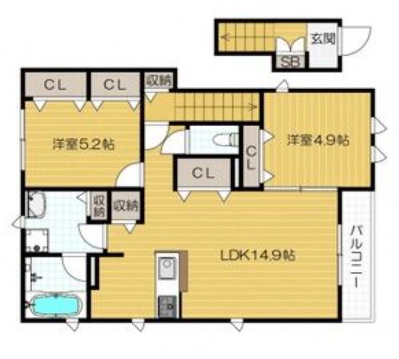 トレイル上福島