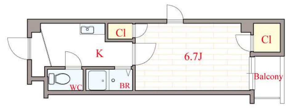 ベルフレージュ北堀江
