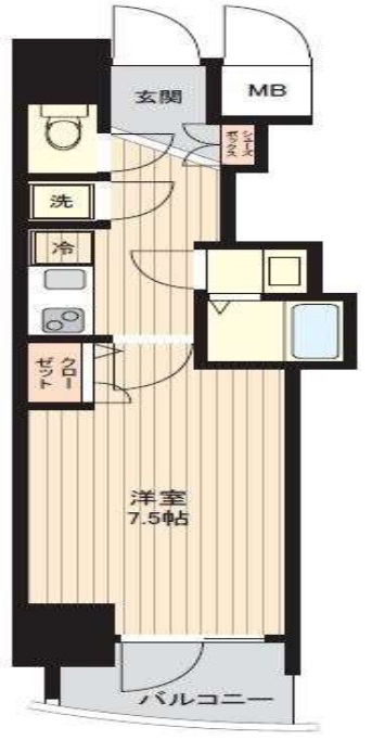 アドバンス心斎橋ラシュレⅡ 