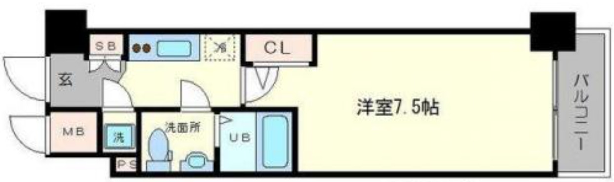 アドバンス心斎橋ラシュレⅡ 