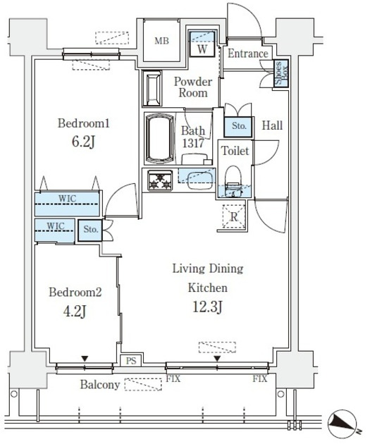 京町堀ビューアパートメント