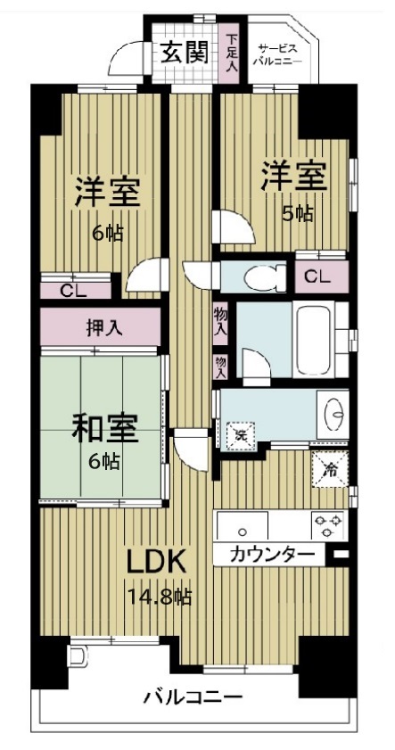 レジディア都島Ⅱ