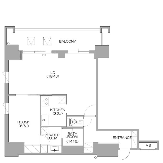 リバーサイドタワー中之島