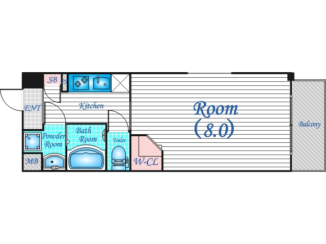 ミラージュパレス新梅田Rio