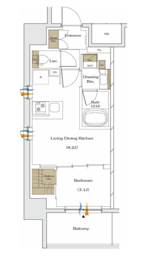 ザ・パークハビオ谷町六丁目テラス