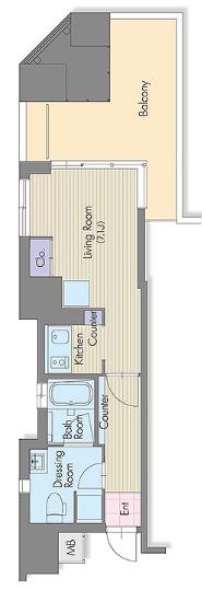 エスキュート西天満