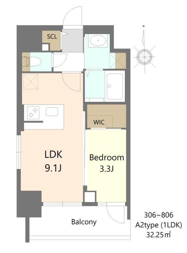S-RESIDENCE松屋町asence
