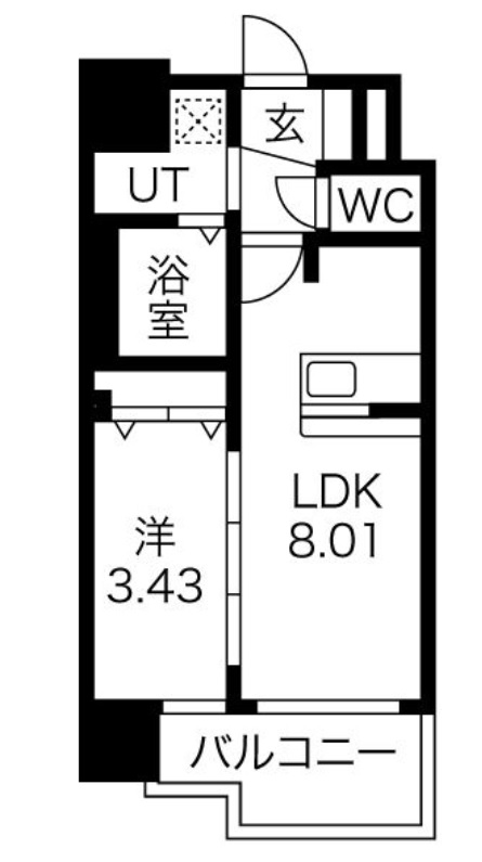 プレサンス南堀江